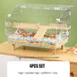 Transparent Hamster Cage Acrylic Hamster Habitat House Breathable Rabbit Chinchilla Guinea Pig Cage Small Animal Breeding Box