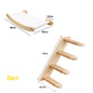 Cat Wall Pet Wooden Furniture Climbing Shelves Cat Hammock with Ladder or Jumping Platform for Kittens Indoor Playing and Perch